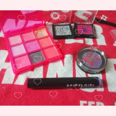 UR GLAM　BLOOMING EYE COLOR PALETTE/U R GLAM/アイシャドウパレットを使ったクチコミ（1枚目）