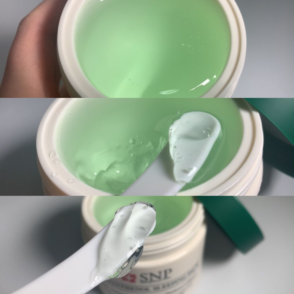 シカパンテノールスリーピングパック/SNP/フェイスクリームを使ったクチコミ(1枚目)