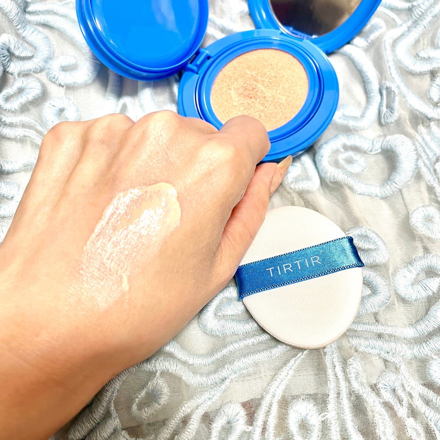 マスクフィット クール サンクッション/TIRTIR(ティルティル)/クッションファンデーションを使ったクチコミ(4枚目)