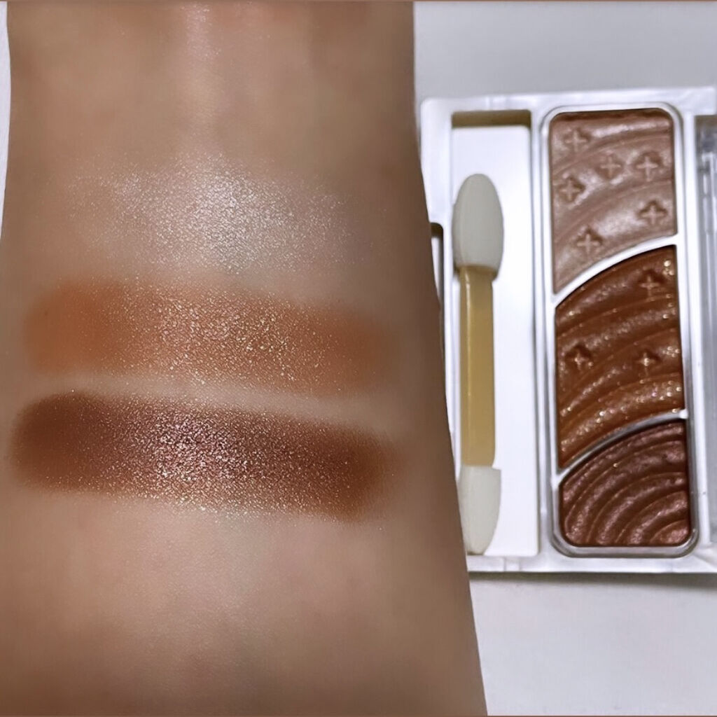 トーンアップアイシャドウ/CEZANNE/アイシャドウパレットを使ったクチコミ（2枚目）