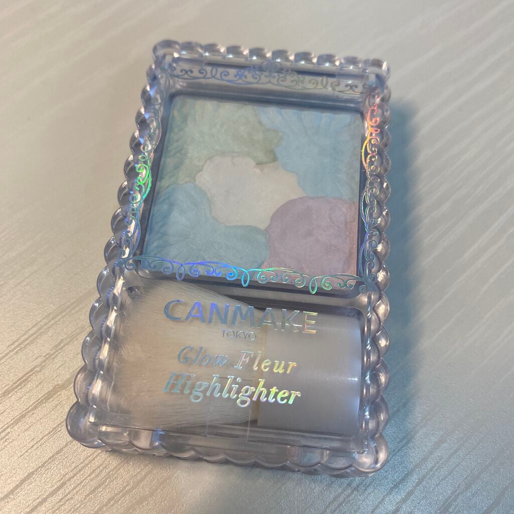 グロウフルールハイライター/キャンメイク/パウダーハイライトを使ったクチコミ(1枚目)