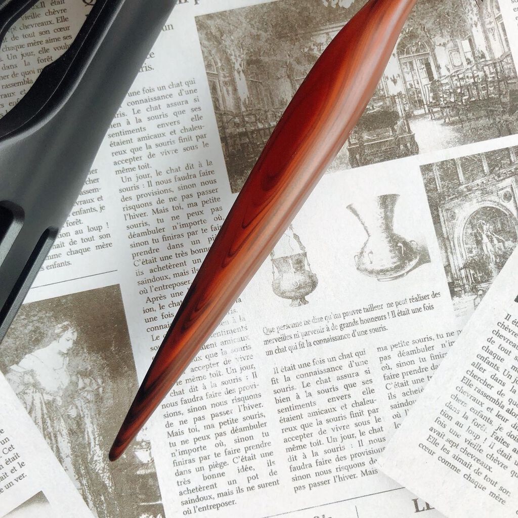 ストレートブローブラシ/貝印/ヘアブラシを使ったクチコミ(3枚目)