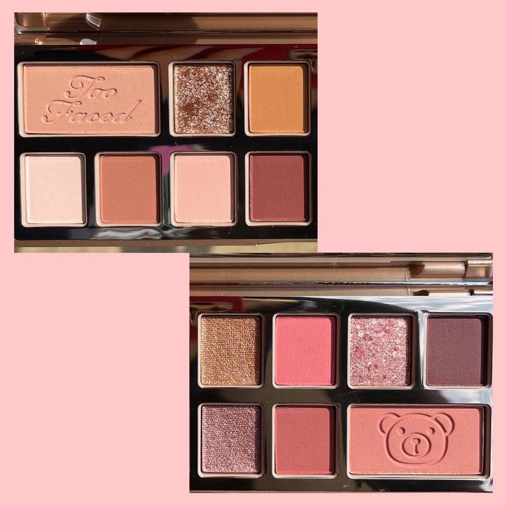 テディ ベア アイシャドウ パレット/Too Faced/アイシャドウパレットを使ったクチコミ(3枚目)