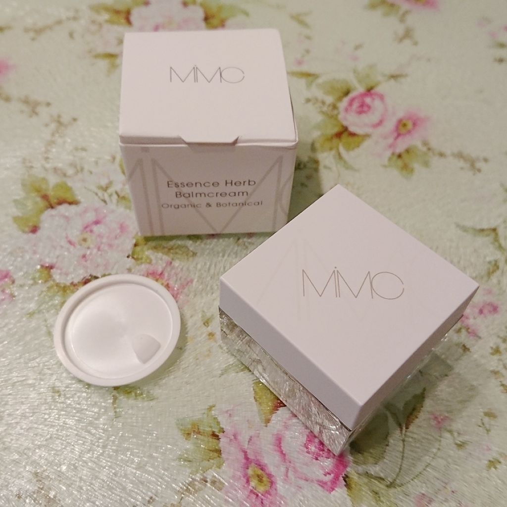 エッセンスハーブバームクリーム/MiMC/フェイスバームを使ったクチコミ（1枚目）
