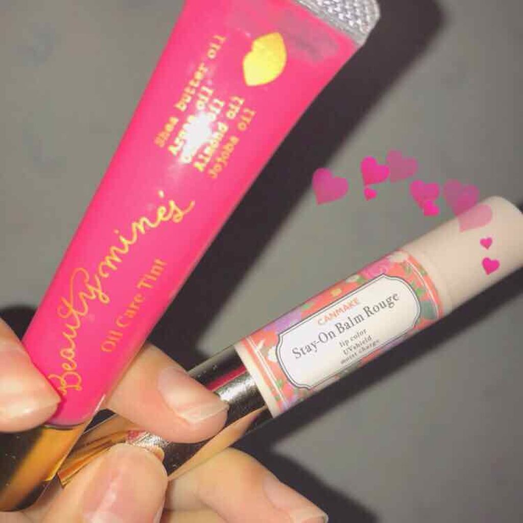 ステイオンバームルージュ/キャンメイク/口紅を使ったクチコミ(2枚目)