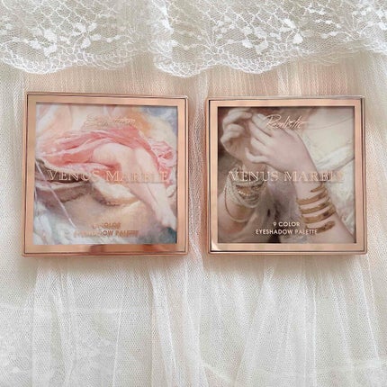 VenusMarble 9色アイシャドウパレット/Venus Marble/アイシャドウパレットを使ったクチコミ(7枚目)