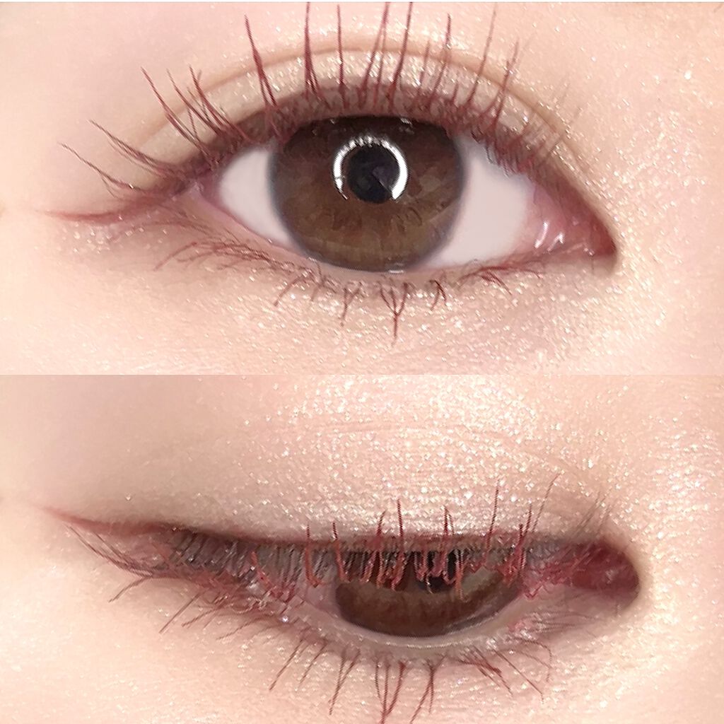 カラーマスカラ/sopo/マスカラを使ったクチコミ（3枚目）