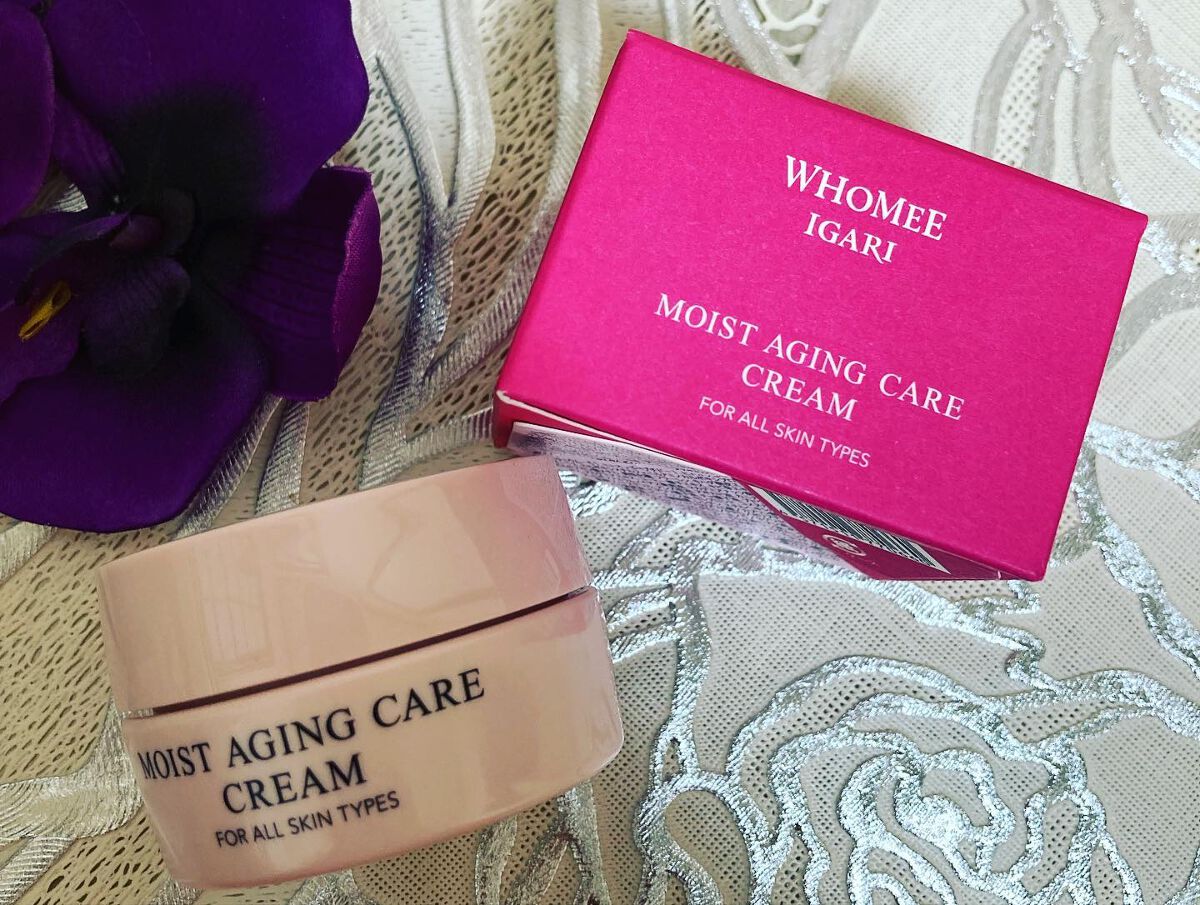 モイストエイジングケアクリーム/WHOMEE/フェイスクリームを使ったクチコミ（2枚目）