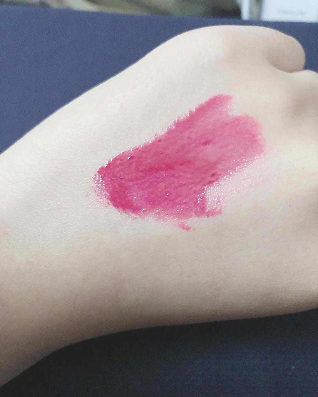 アクアリィ ブースト リップラッカー/リンメル ロンドン/リップグロスを使ったクチコミ（2枚目）