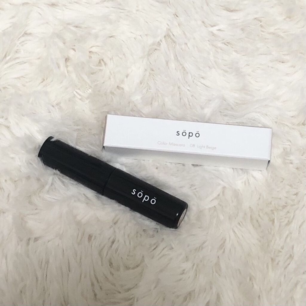カラーマスカラ/sopo/マスカラを使ったクチコミ（2枚目）