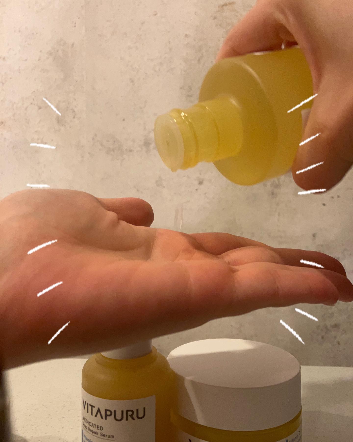  ビタプル リペア エッセンスローション/VITAPURU/化粧水を使ったクチコミ（3枚目）