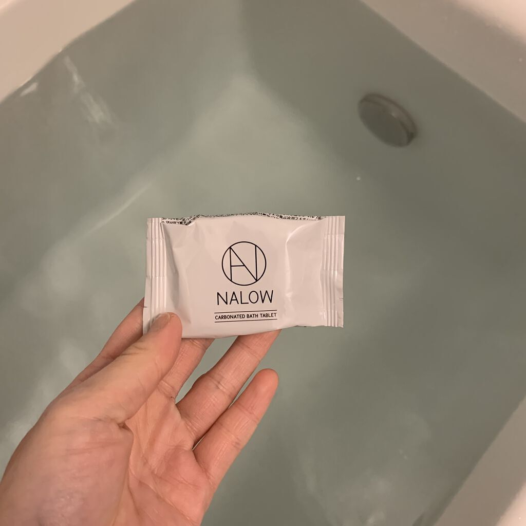 炭酸ソルト入浴料/NALOW/炭酸系入浴剤を使ったクチコミ（2枚目）