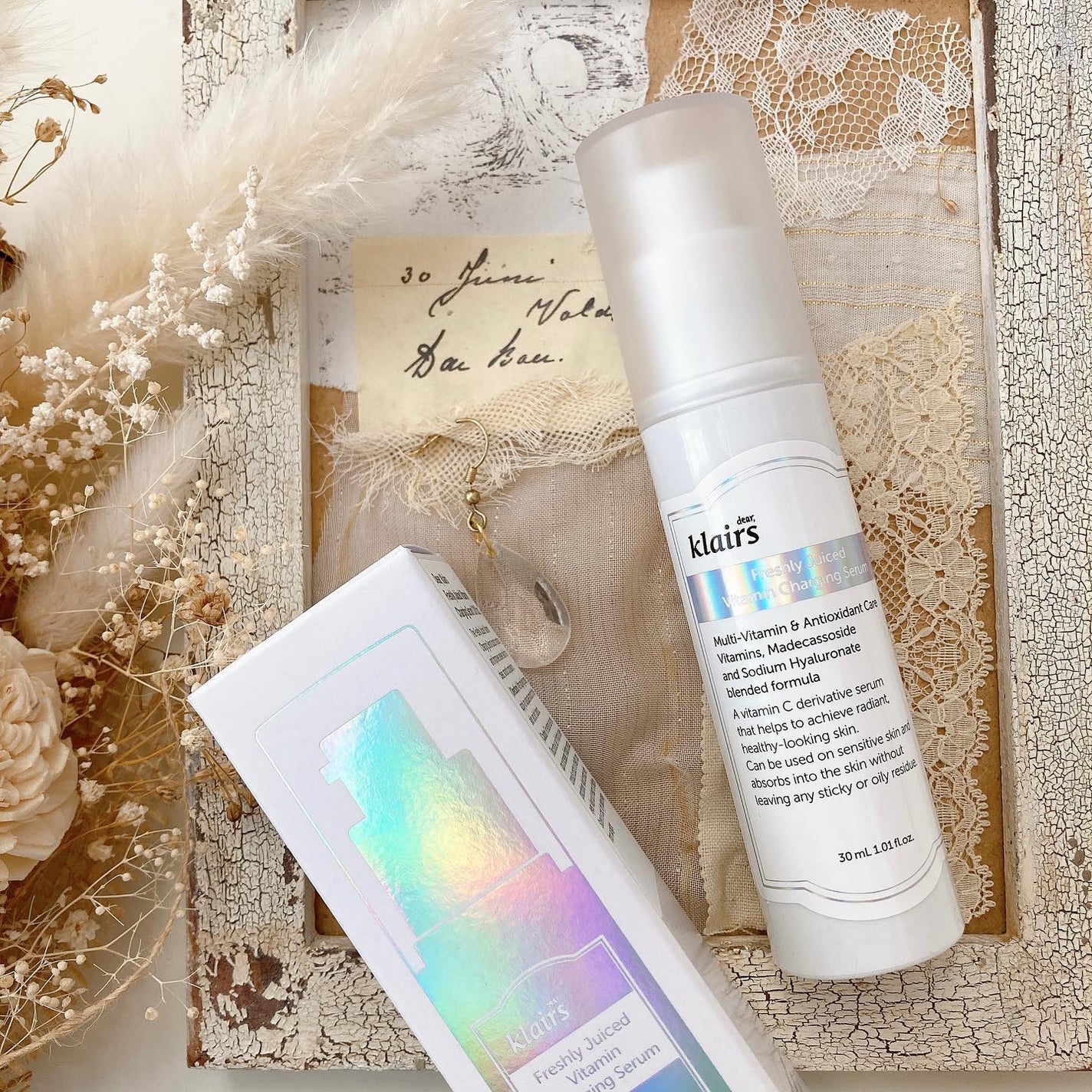 フレッシュリージュースドビタミンチャージングセラム(30ml)/Klairs/美容液を使ったクチコミ(1枚目)