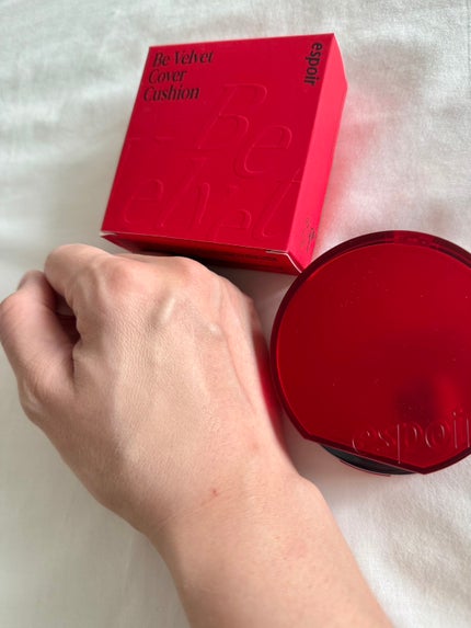 ビーベルベット カバークッション/espoir/クッションファンデーションを使ったクチコミ(3枚目)