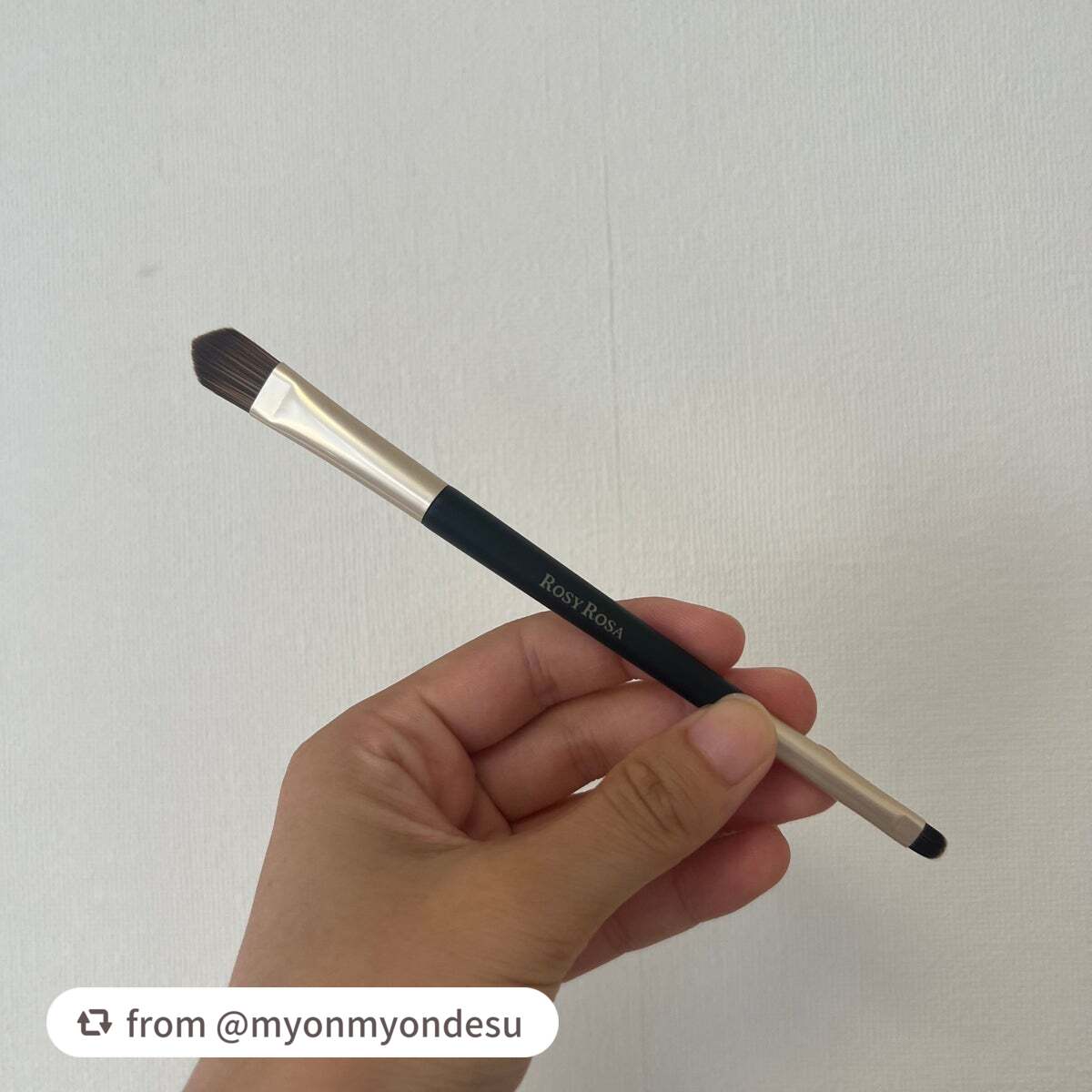 ダブルエンドコンシーラーブラシ/ロージーローザ/メイクブラシを使ったクチコミ(3枚目)