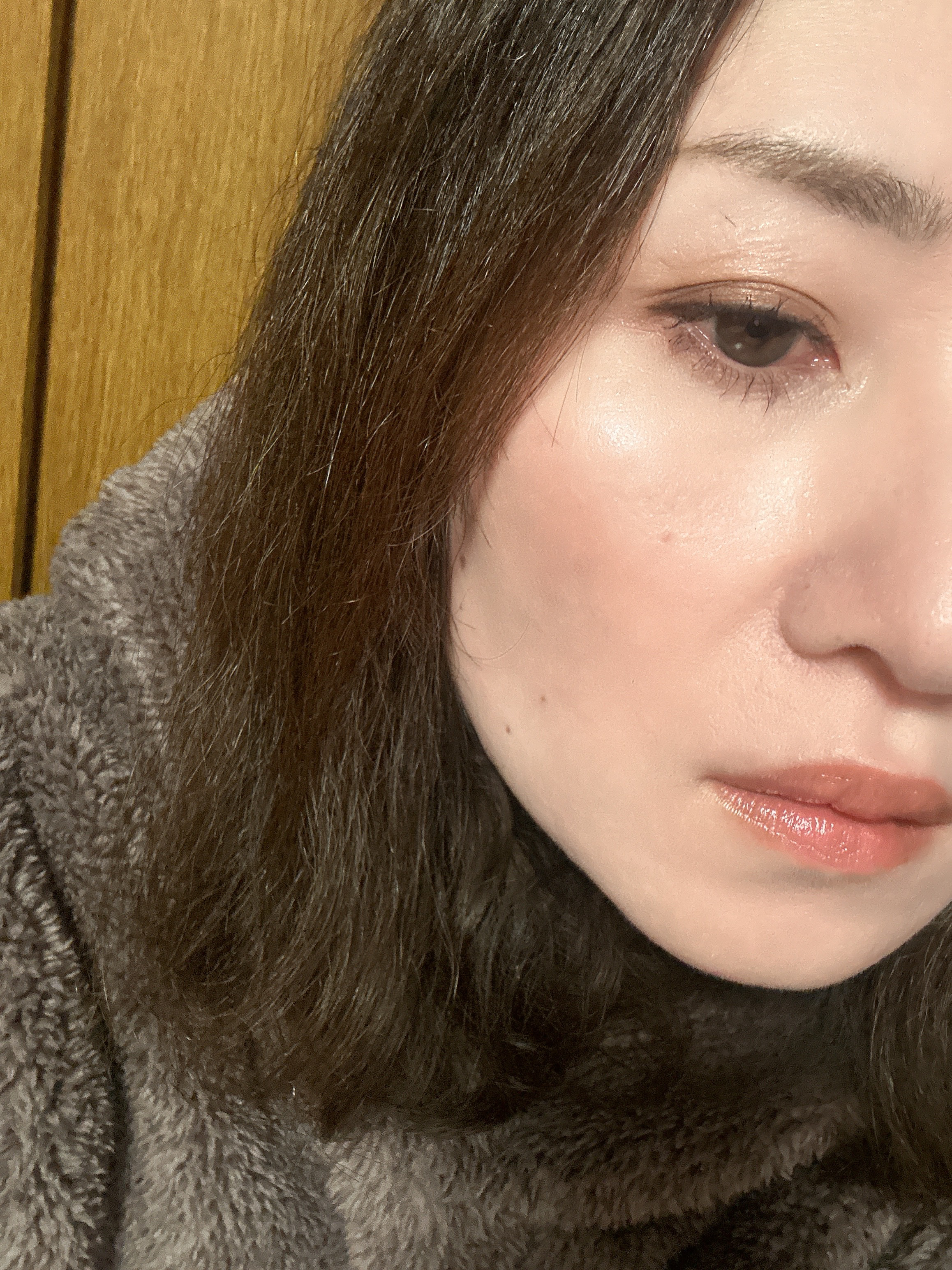 チークブラッシュ/CEZANNE/パウダーチークを使ったクチコミ（3枚目）