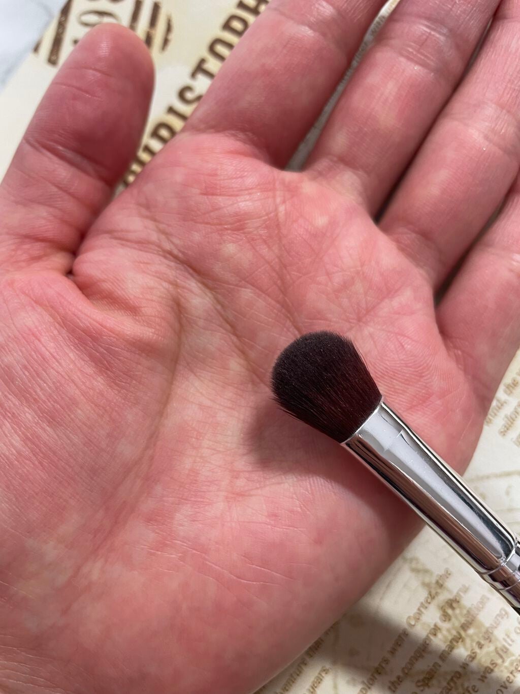 アイシャドウブラシ/セリア/メイクブラシを使ったクチコミ(3枚目)
