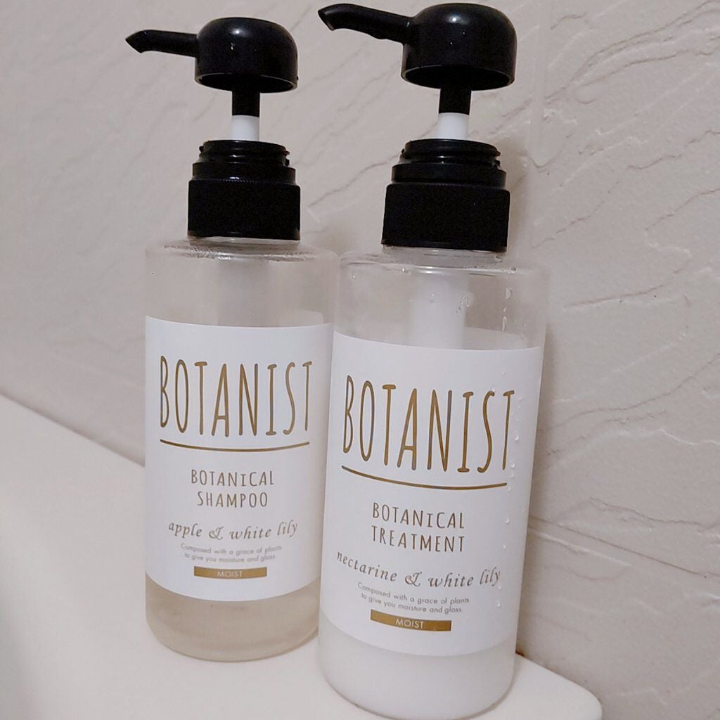 ボタニカルシャンプー/トリートメント(モイスト)/BOTANIST/シャンプー・コンディショナーを使ったクチコミ(1枚目)
