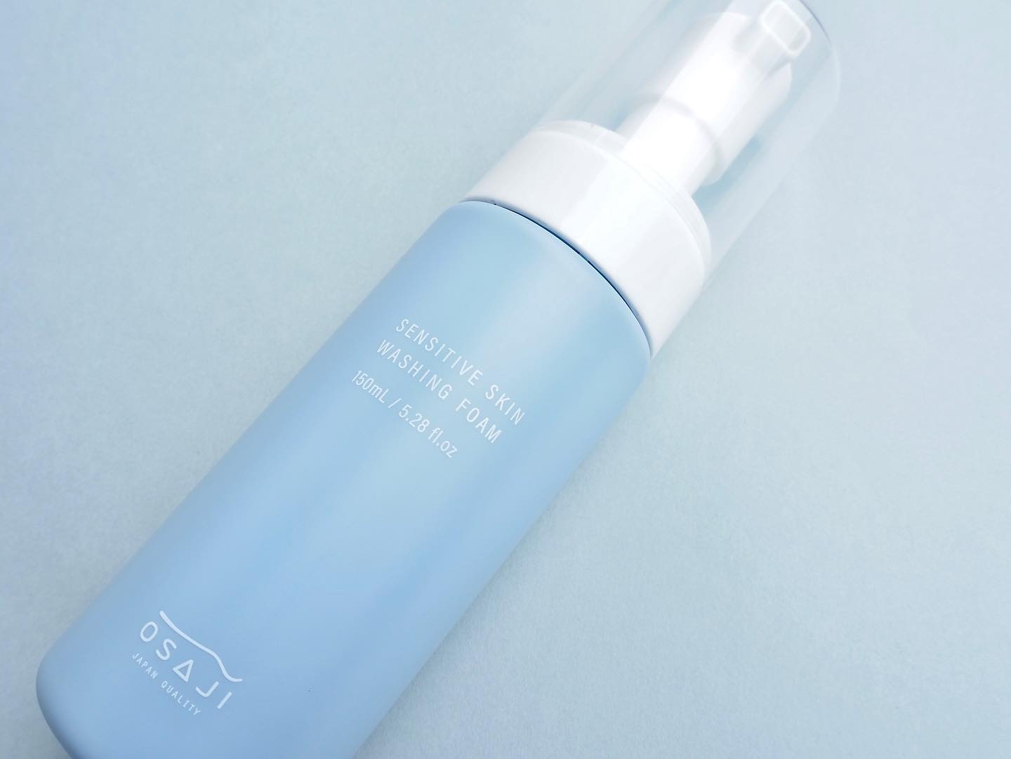 センシティブ スキン ウォッシングフォーム/OSAJI/泡洗顔を使ったクチコミ（1枚目）