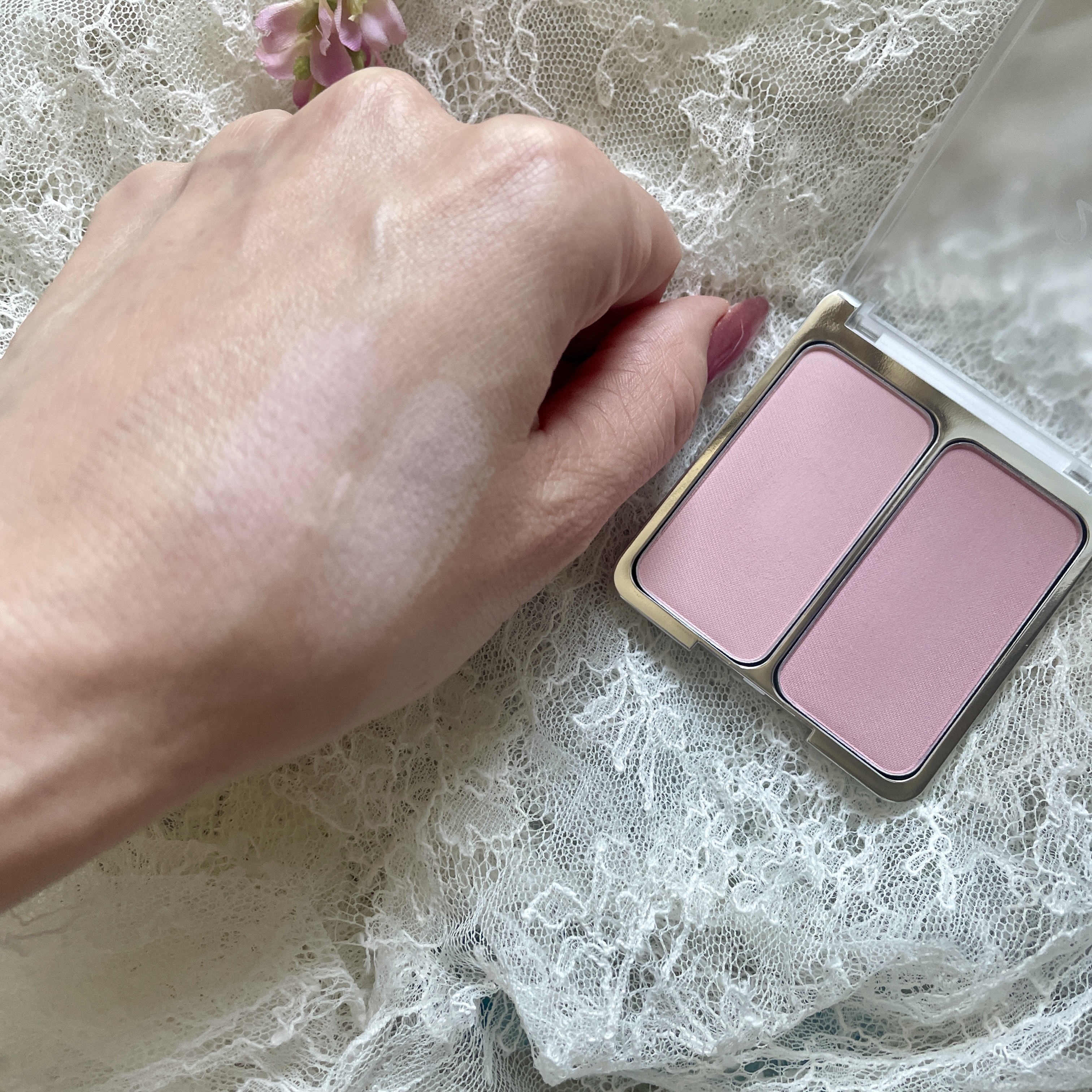 デュアルチーク 【旧】06 ピンクペタル/2aN/パウダーチークを使ったクチコミ（3枚目）