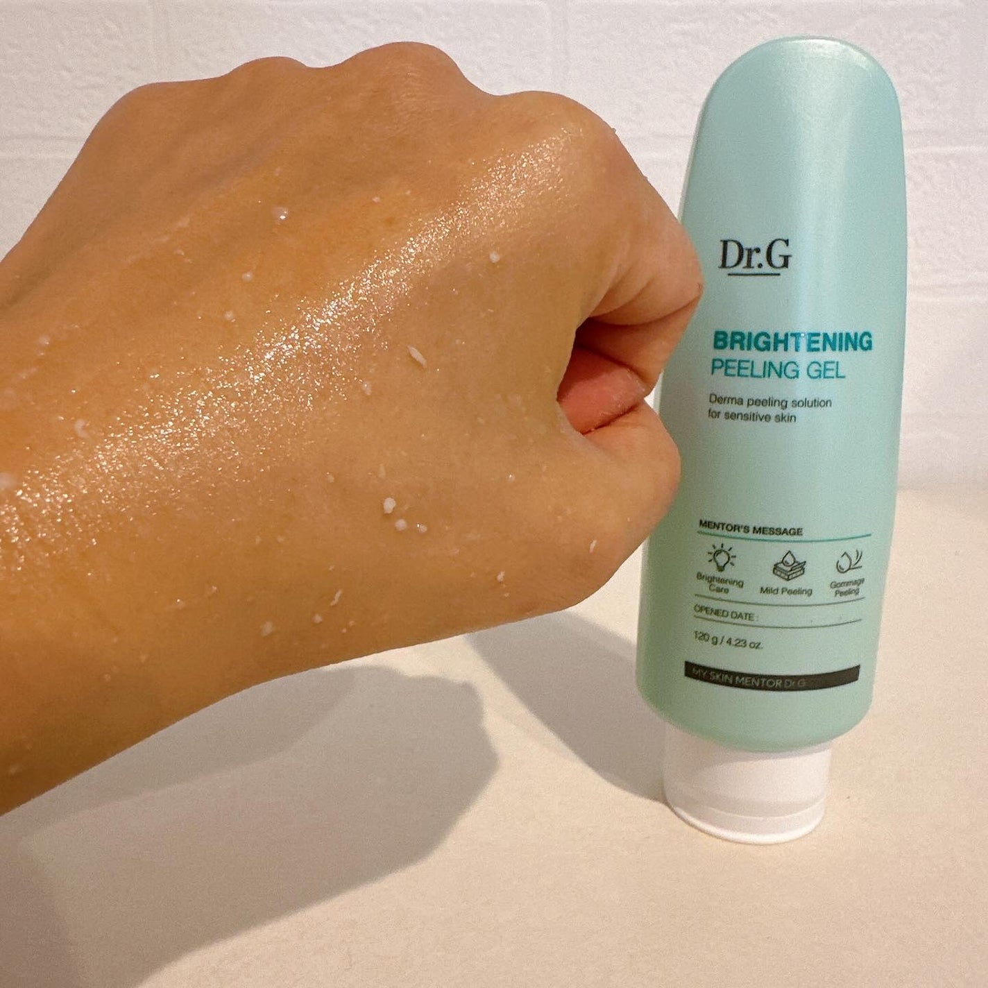 ブライトニングピーリングジェル/Dr.G/ピーリングを使ったクチコミ(3枚目)