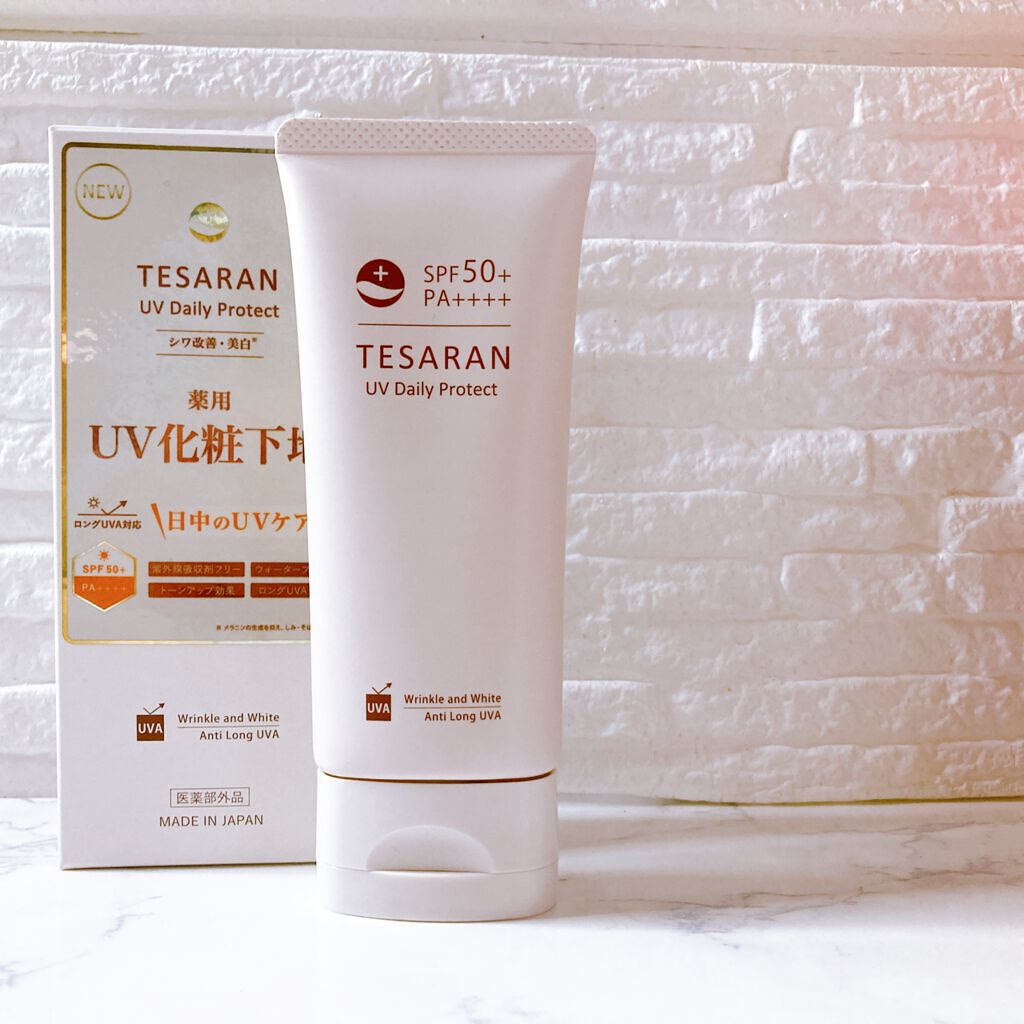 UV デイリープロテクト/TESARAN/日焼け止めクリームを使ったクチコミ（1枚目）