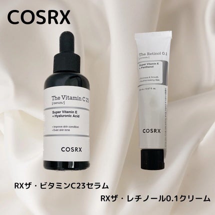 RXザ・レチノール0.1クリーム/COSRX/フェイスクリームを使ったクチコミ(1枚目)