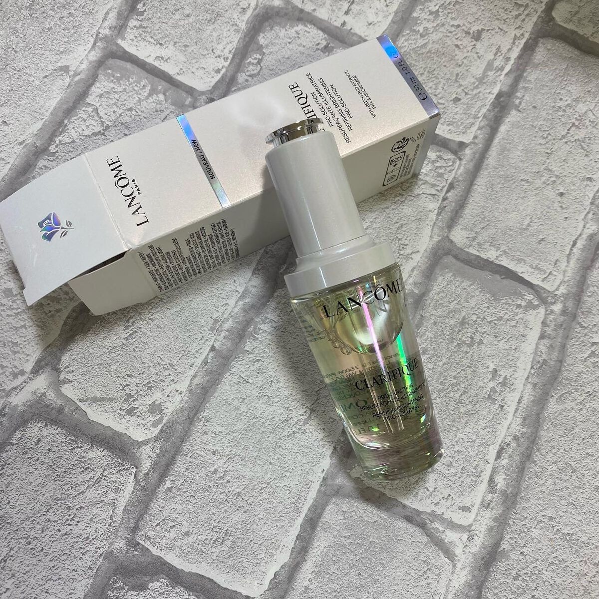 クラリフィック ブライトニング セラム/LANCOME/美容液を使ったクチコミ（3枚目）