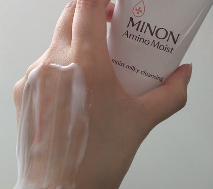 ミノン アミノモイスト モイストミルキィ クレンジング/ミノン/ミルククレンジングを使ったクチコミ(3枚目)