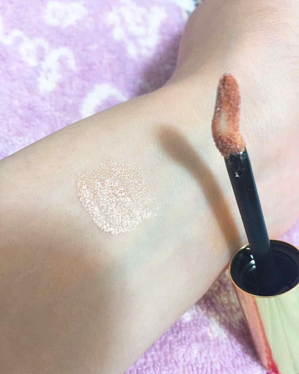 フルメタル シャドウ/YVES SAINT LAURENT BEAUTE/リキッドアイシャドウを使ったクチコミ（2枚目）