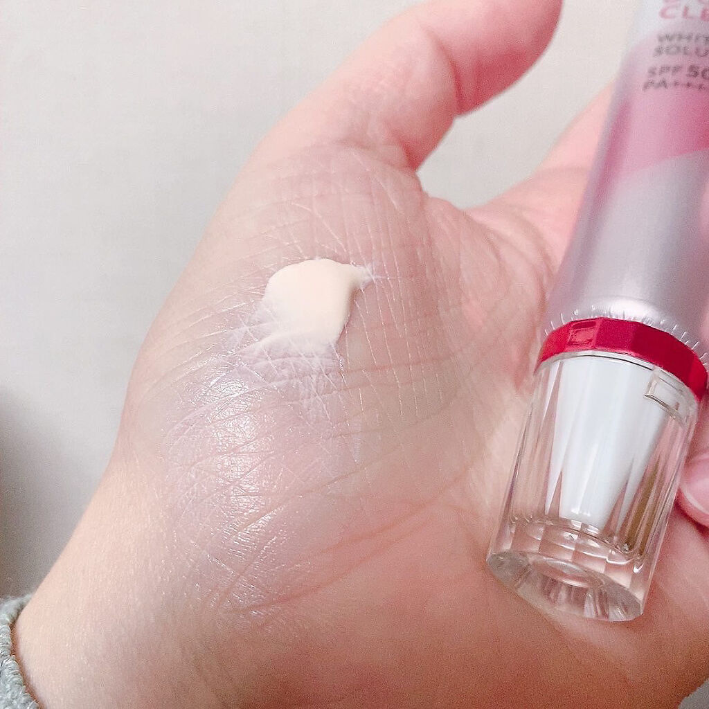 D-UVクリア ホワイトソリューション/アスタリフト/日焼け止めクリームを使ったクチコミ（3枚目）