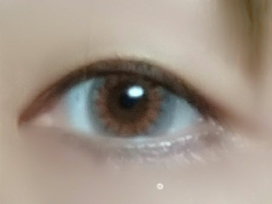 超モテコンウルトラマンスリー 超アッシュグレー/モテコン/１ヶ月（１MONTH）カラコンを使ったクチコミ（1枚目）