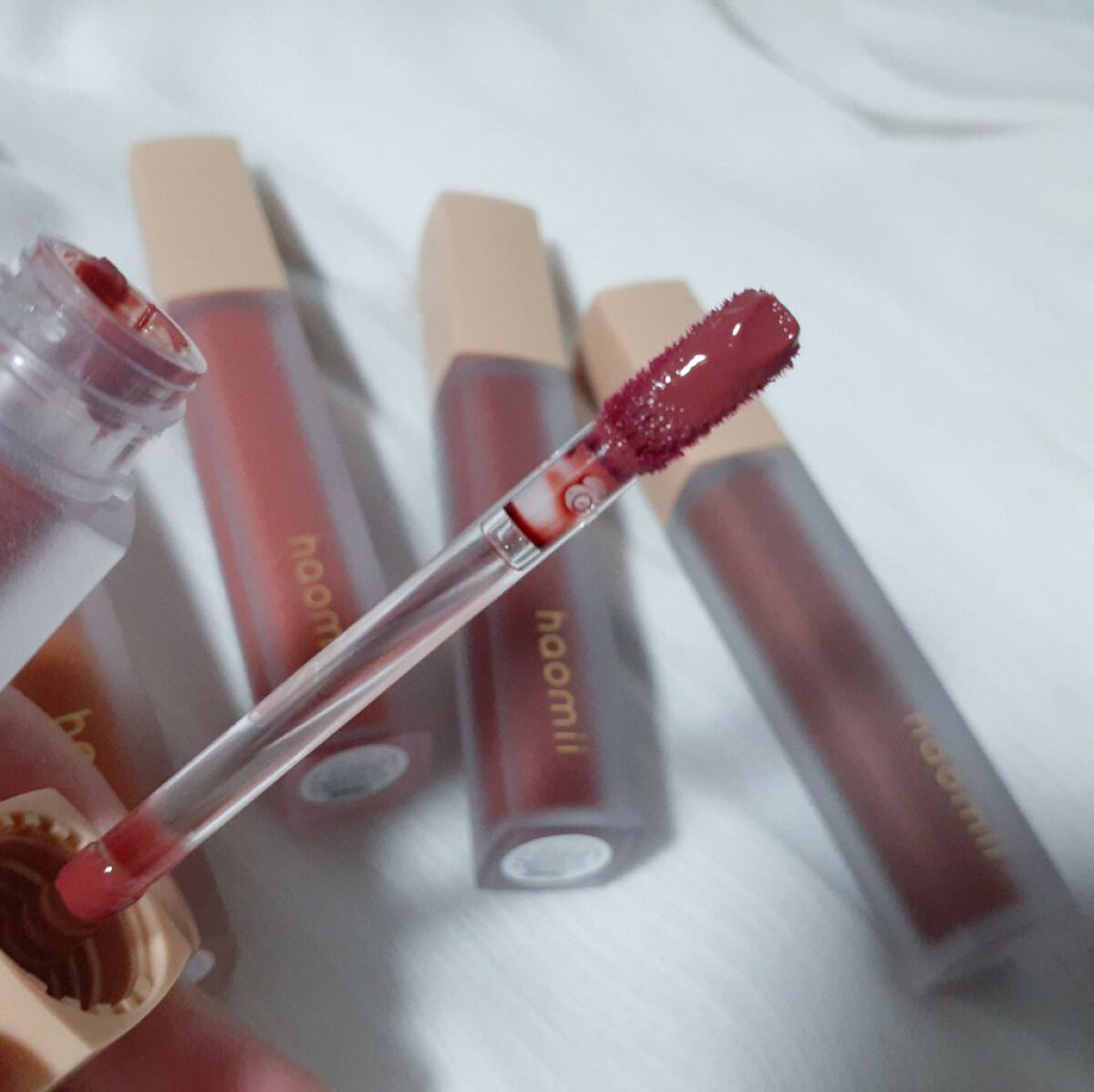 Melty flower lip tint/haomii/口紅を使ったクチコミ(3枚目)