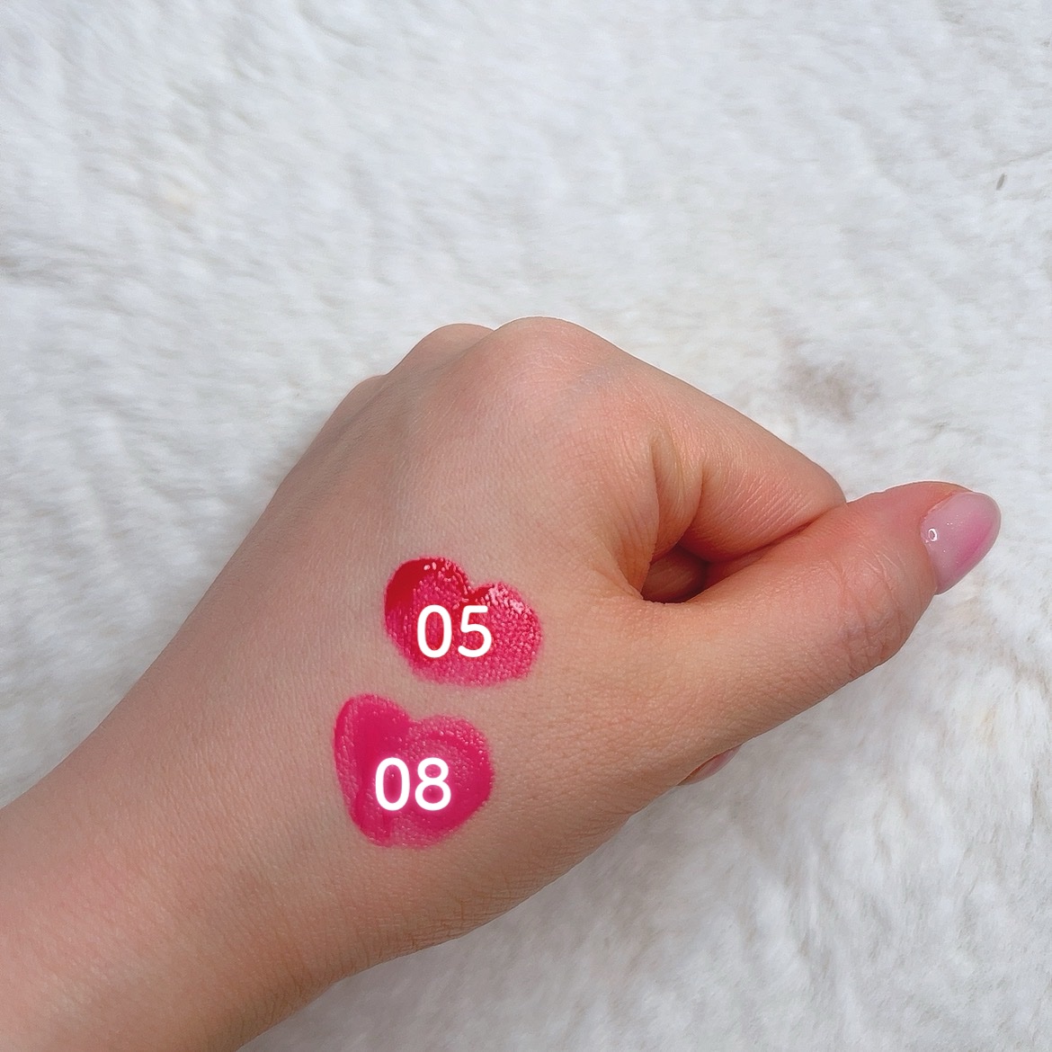 ジューシーライアー ウォーターティント/lilybyred/リップティントを使ったクチコミ（2枚目）