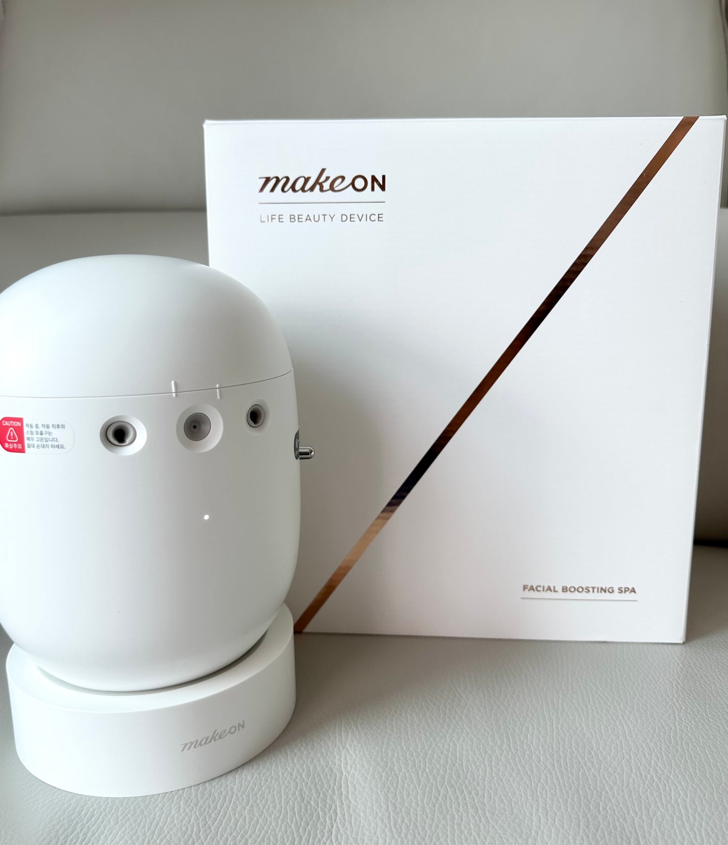 フェイシャルブースティングスパ/Makeon/美顔器・マッサージを使ったクチコミ(2枚目)