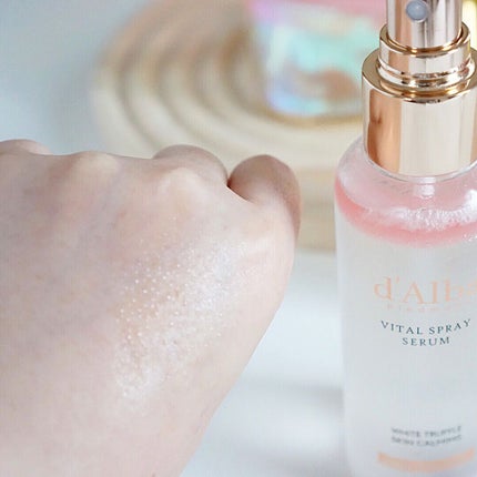 ダルバ ホワイトトリュフファーストスプレーセラム/ダルバ/ミスト状化粧水を使ったクチコミ(7枚目)