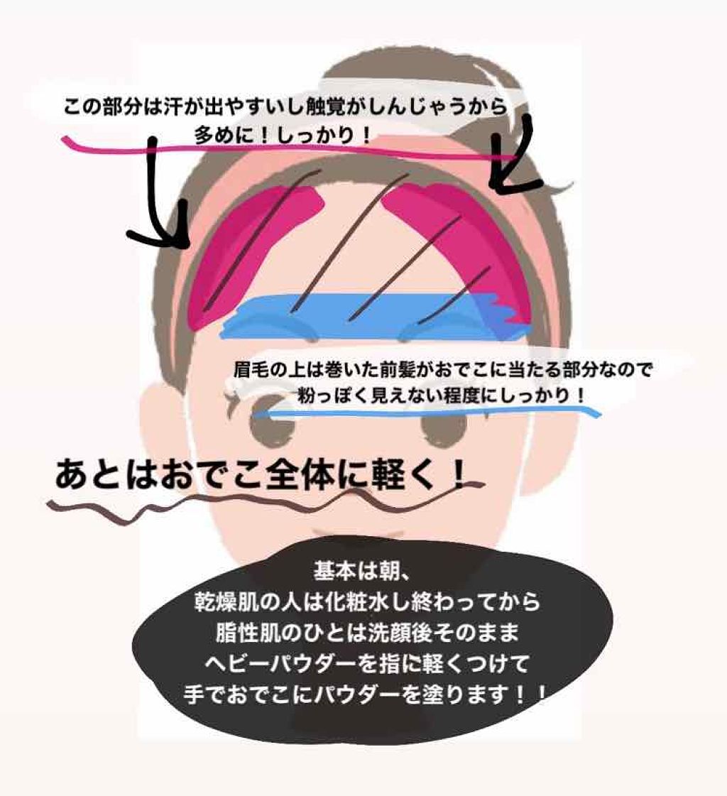 薬用ベビーパウダー ピジョンの口コミ 見にくくてごめんなさい汗現役陸上部の私が汗 By あや 混合肌 10代後半 Lips