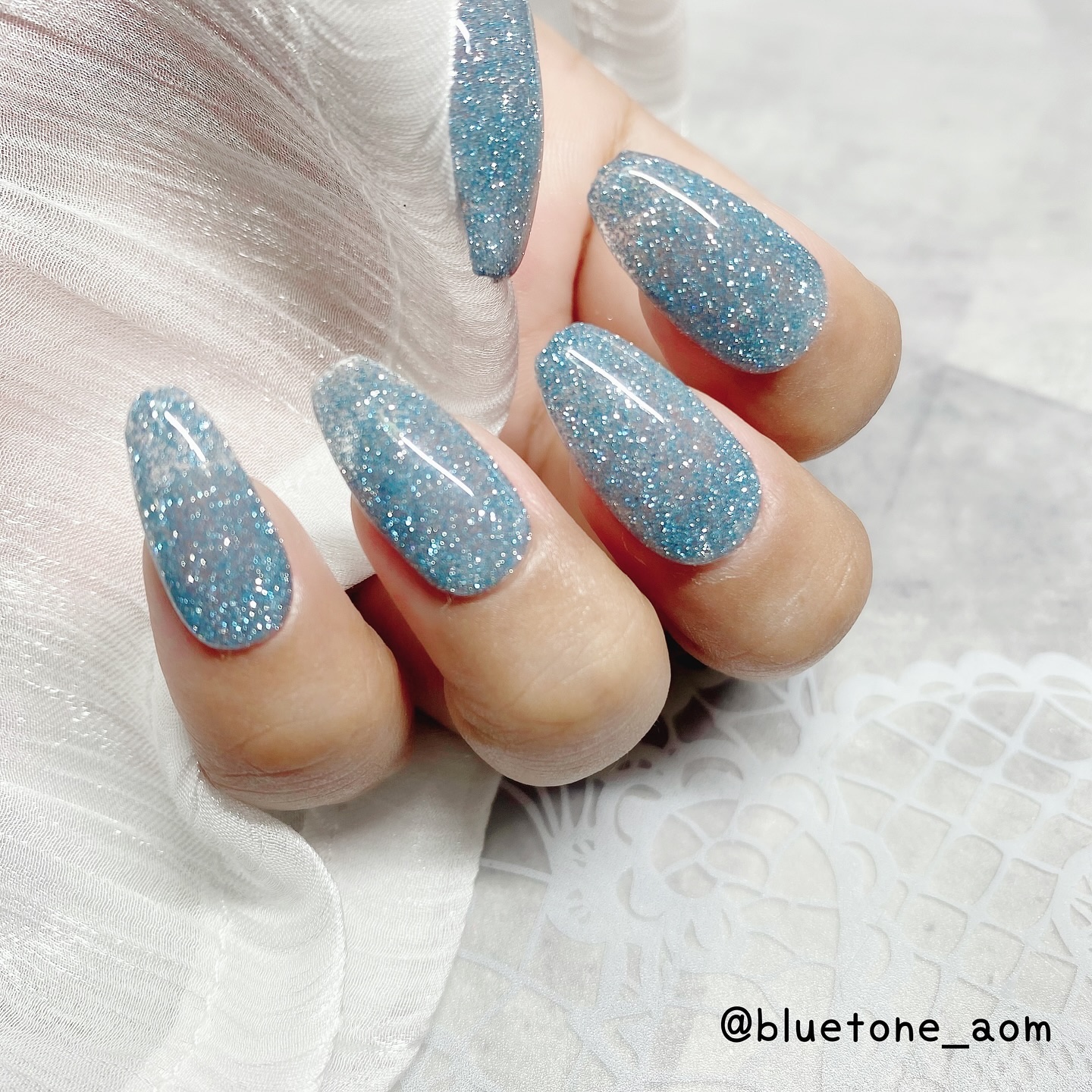 フラッシュパウダー/WSPT JAPAN/ネイル用品を使ったクチコミ（3枚目）