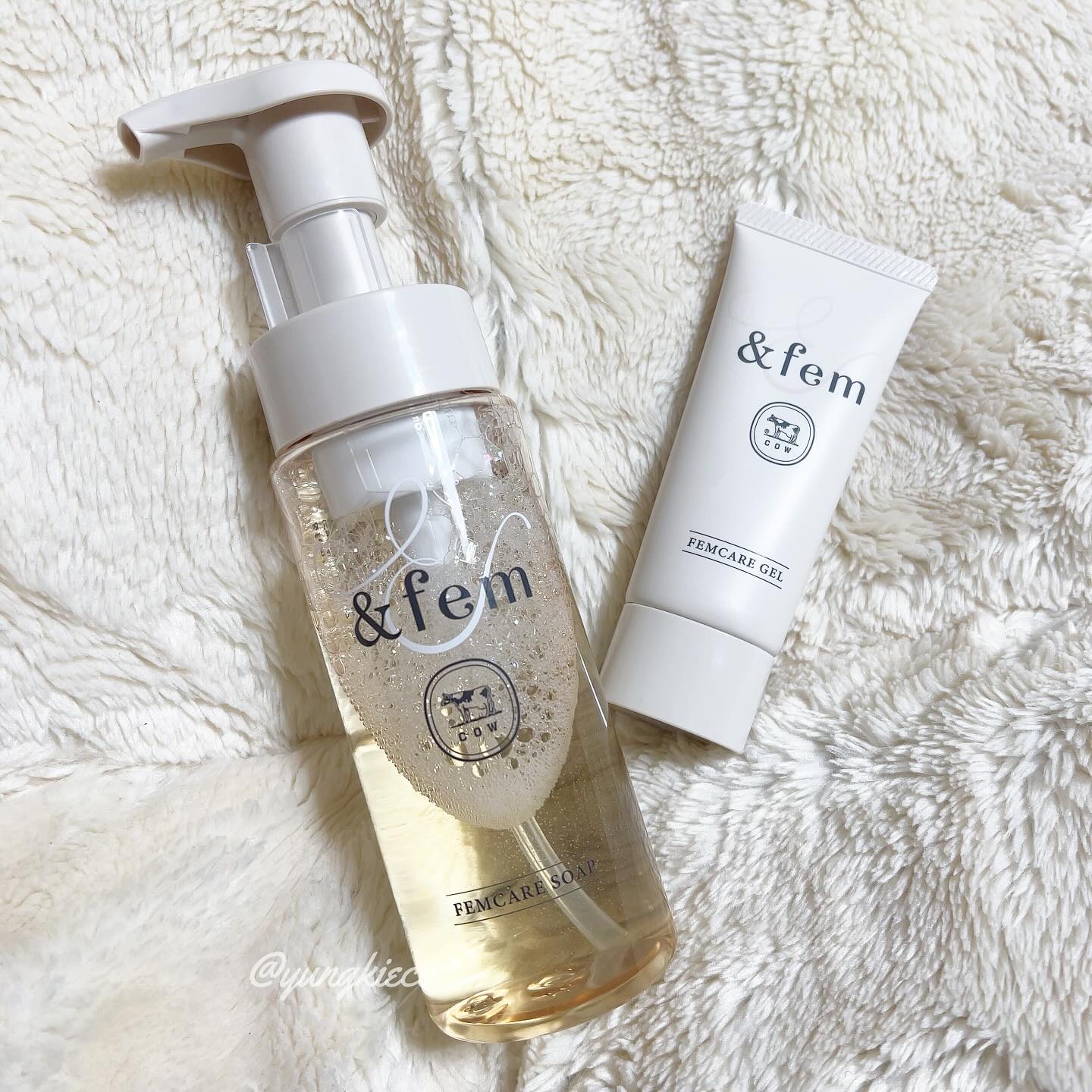 アンドフェム フェムケア泡ソープ/＆fem/デリケートゾーンケアを使ったクチコミ（1枚目）