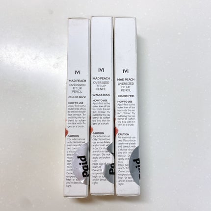 オーバーフィット リップペンシル/MAD PEACH/リップライナーを使ったクチコミ(8枚目)