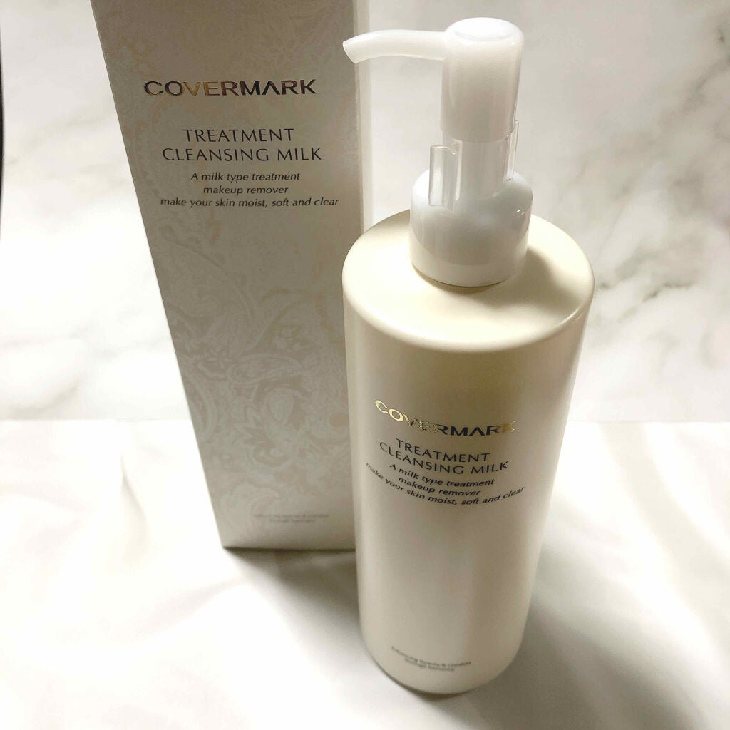 トリートメント クレンジング ミルク/COVERMARK/ミルククレンジングを使ったクチコミ(1枚目)