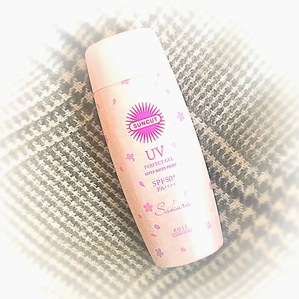 フレグランスUV パーフェクトジェル 桜&ピーチの香り/サンカット®/日焼け止め・UVケアを使ったクチコミ(1枚目)