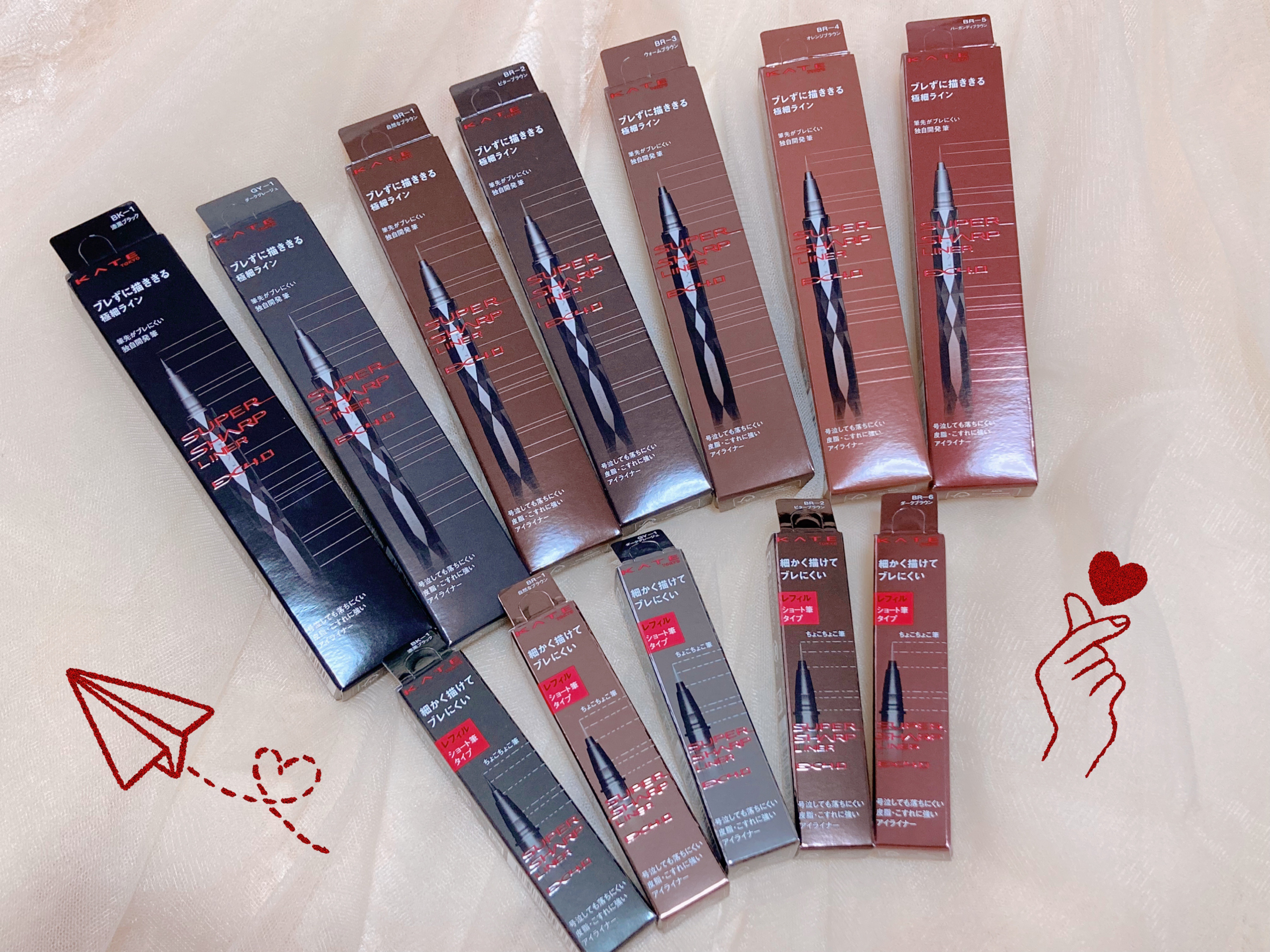 スーパーシャープライナーEX4.0/KATE/リキッドアイライナーを使ったクチコミ（1枚目）