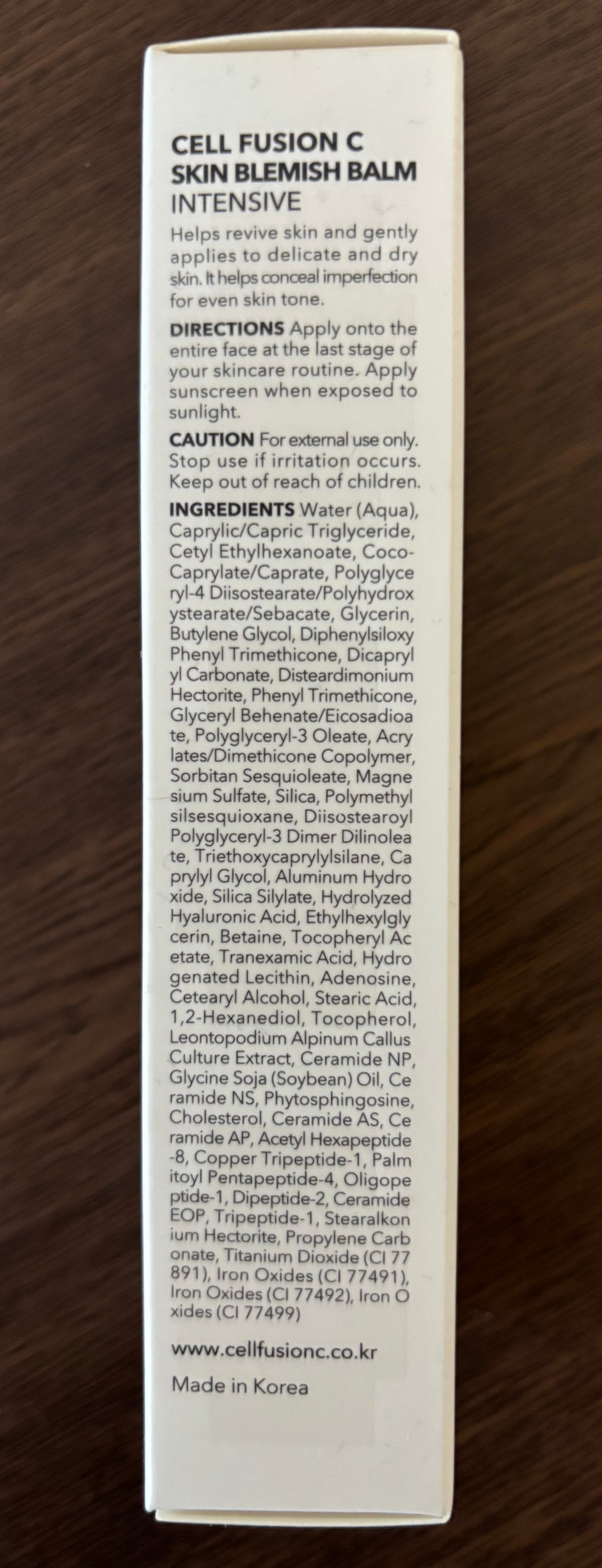 スキンブレミッシュバーム/Cell Fusion C(セルフュージョンシー)/化粧下地を使ったクチコミ(5枚目)