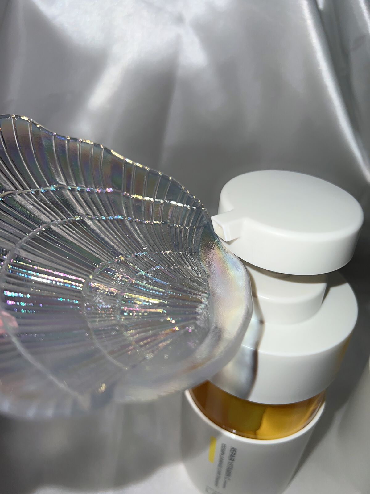 V リペア　シャンプー／ヘアトリートメント ヘアトリートメント 本体（400ml）/unlabel/市販シャンプーを使ったクチコミ（2枚目）