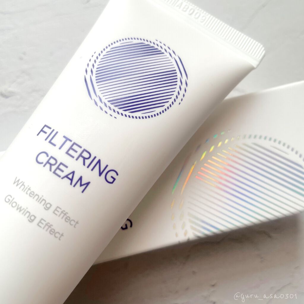 フィルタリングクリーム/DEWYCEL/日焼け止めクリームを使ったクチコミ（2枚目）