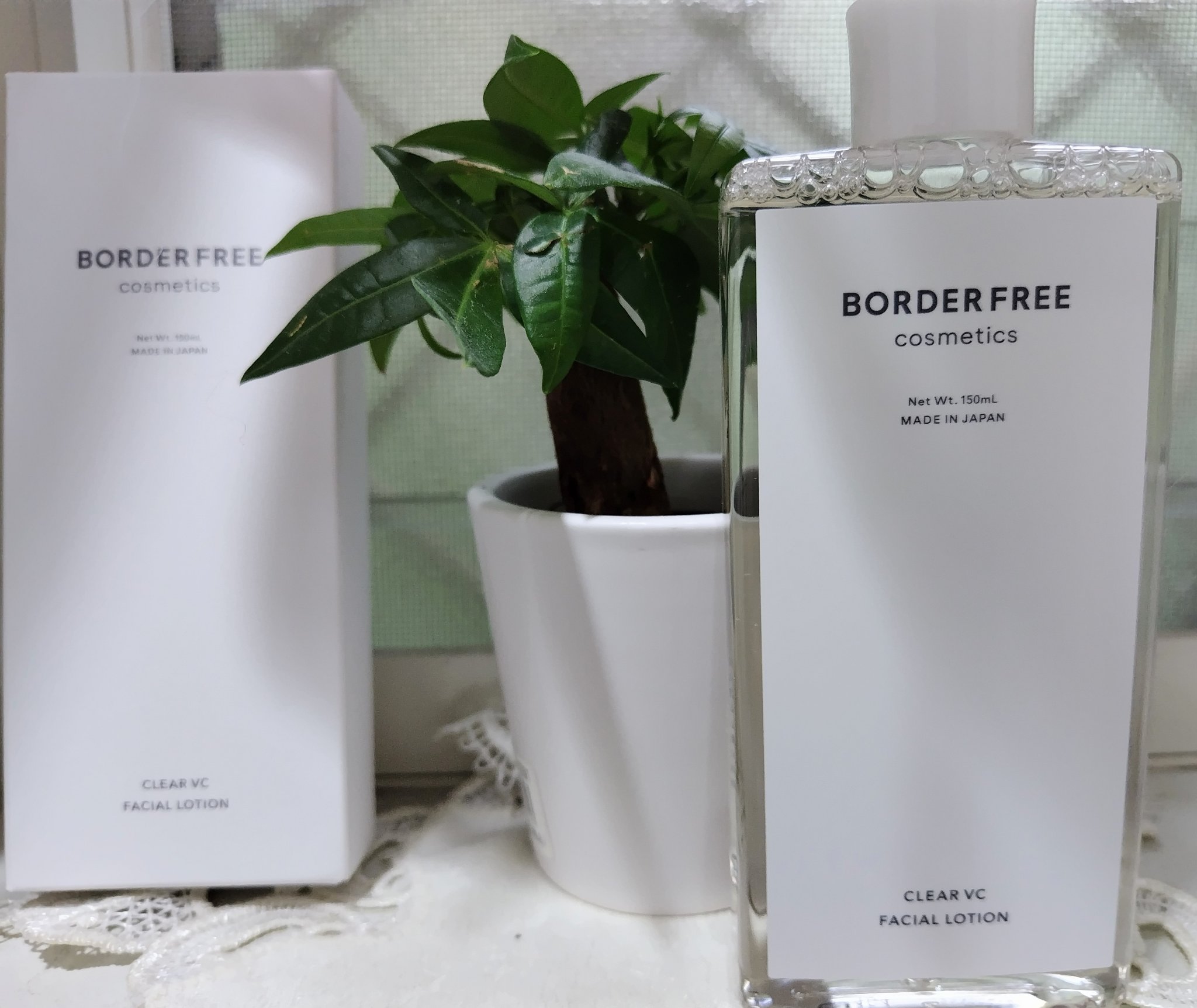クリアVCフェイシャルローション/BORDER FREE cosmetics/化粧水を使ったクチコミ（1枚目）