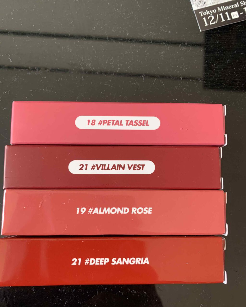 ゼロベルベットティント/rom&nd/リップティントを使ったクチコミ（1枚目）