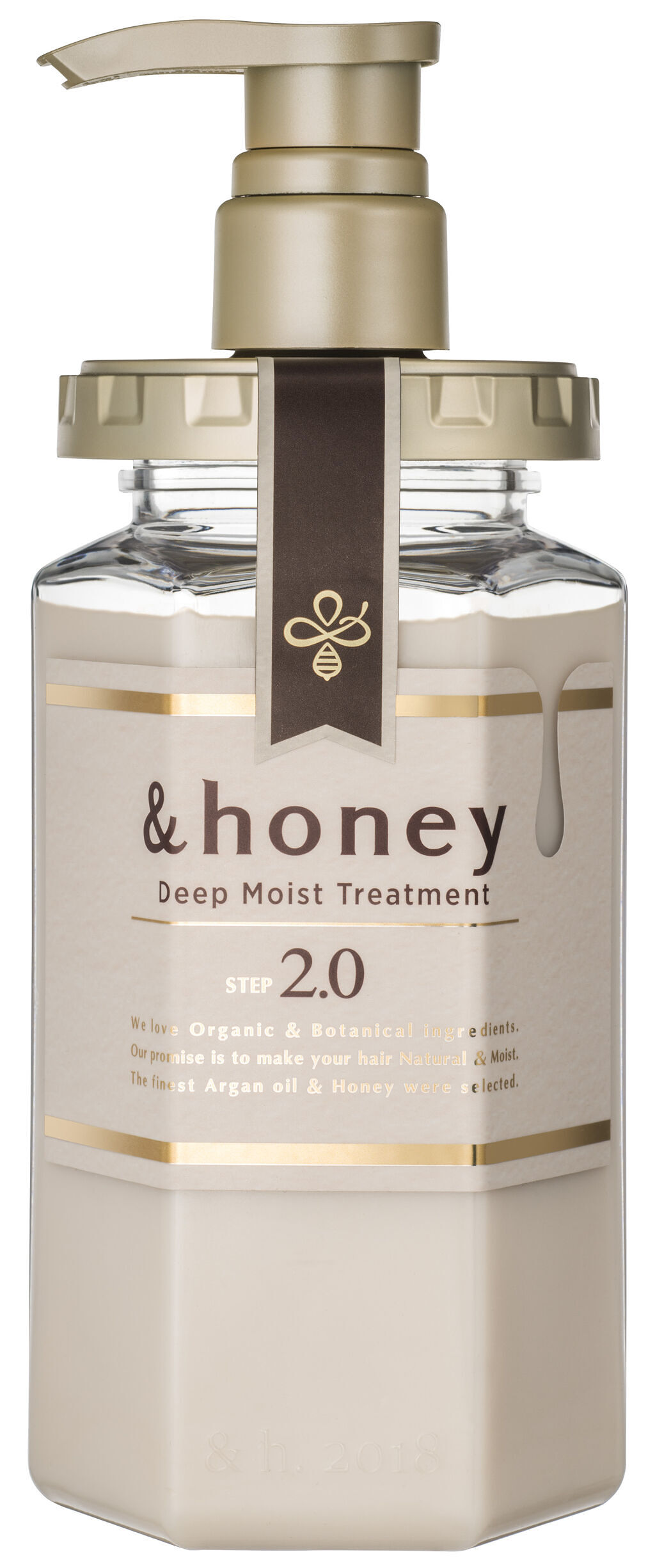 ディープモイスト シャンプー1.0／ヘアトリートメント2.0 &honey