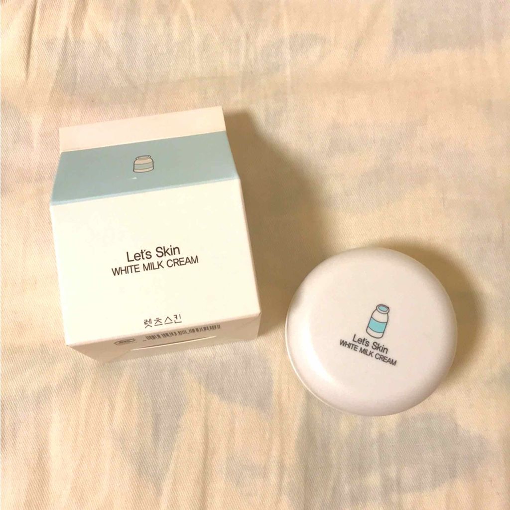 WHITE MILK CREAM/3CE/フェイスクリームを使ったクチコミ(1枚目)